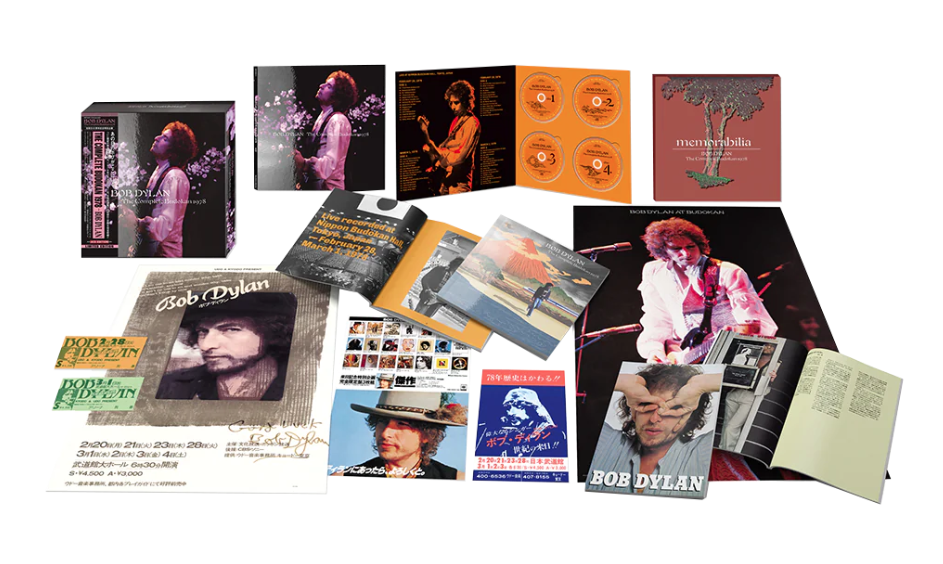 BOB DYLAN 武道館 1978 4CD 新品同様 帯付き The Complete Budokan 1978 4 CD