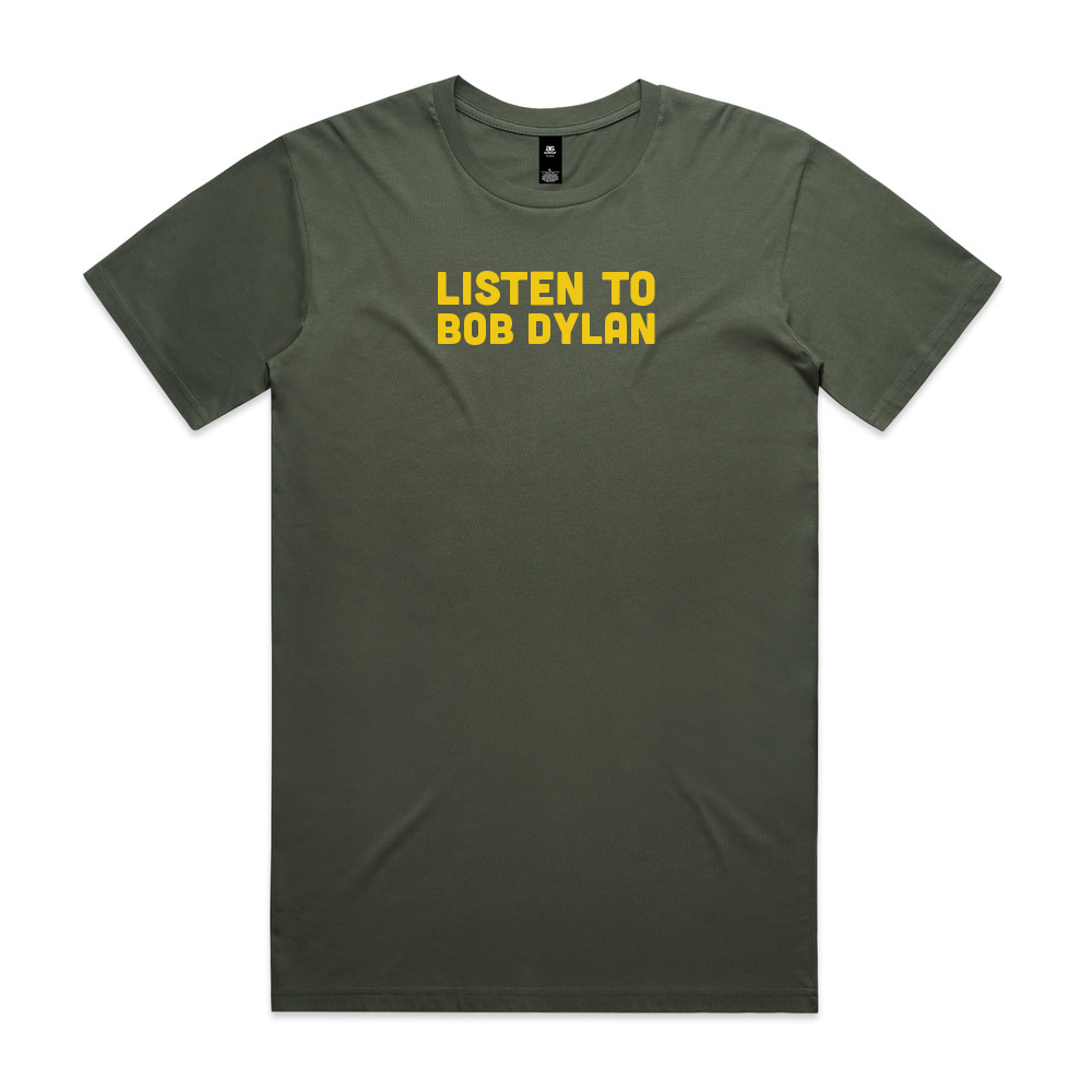 TUNING ROOM BOB DYLAN&RストーンズTシャツ L Listen to Bob Dylan Shirt