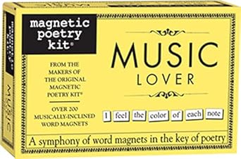 Magnetic Poetry Music Edition