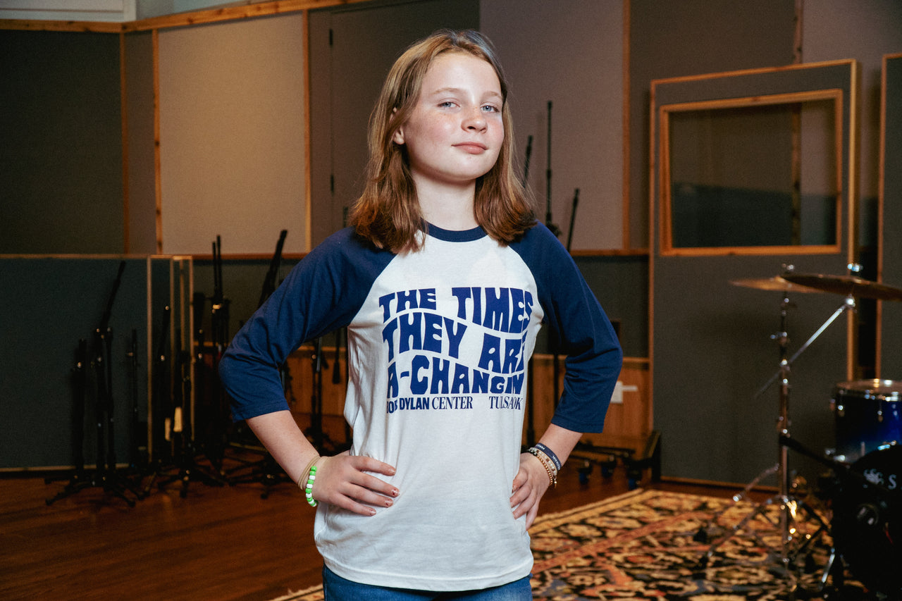 Times They Are A-Changin Youth Raglan