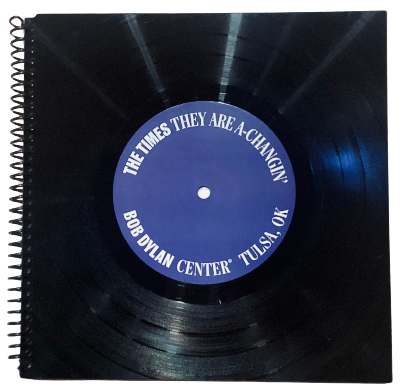 Times They Are A-Changin’ Vinyl Record Notebook