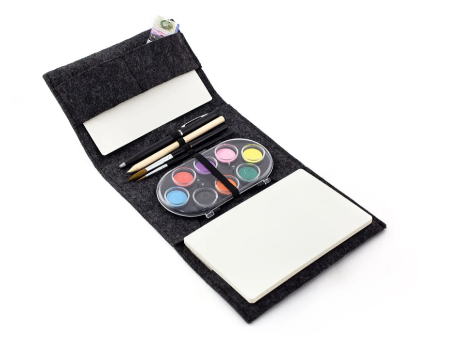 Jotblock Postcard Watercolor Paint Set