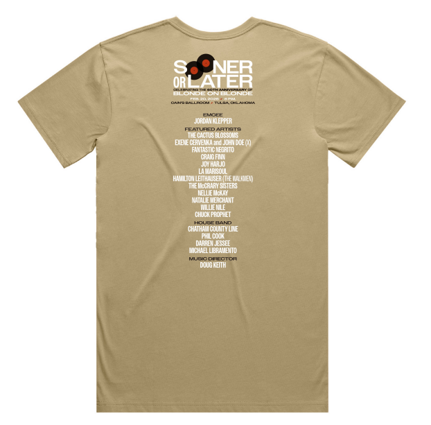 *PRE-ORDER* Sooner or Later Concert Shirt
