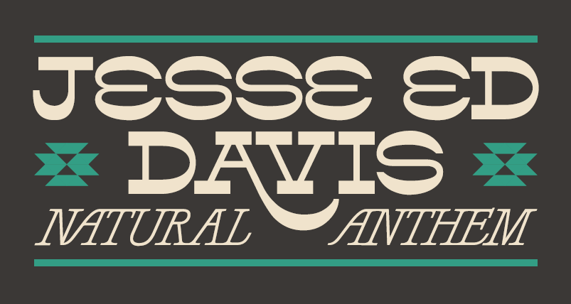 Jesse Ed Davis Exhibit Sticker