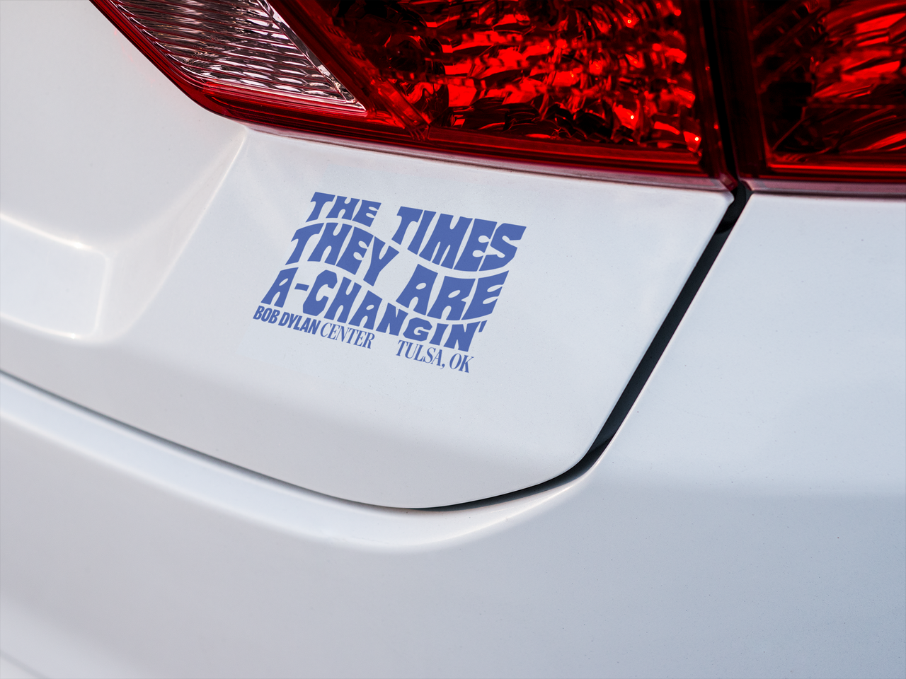 Times Are A-Changin' Bumper Sticker