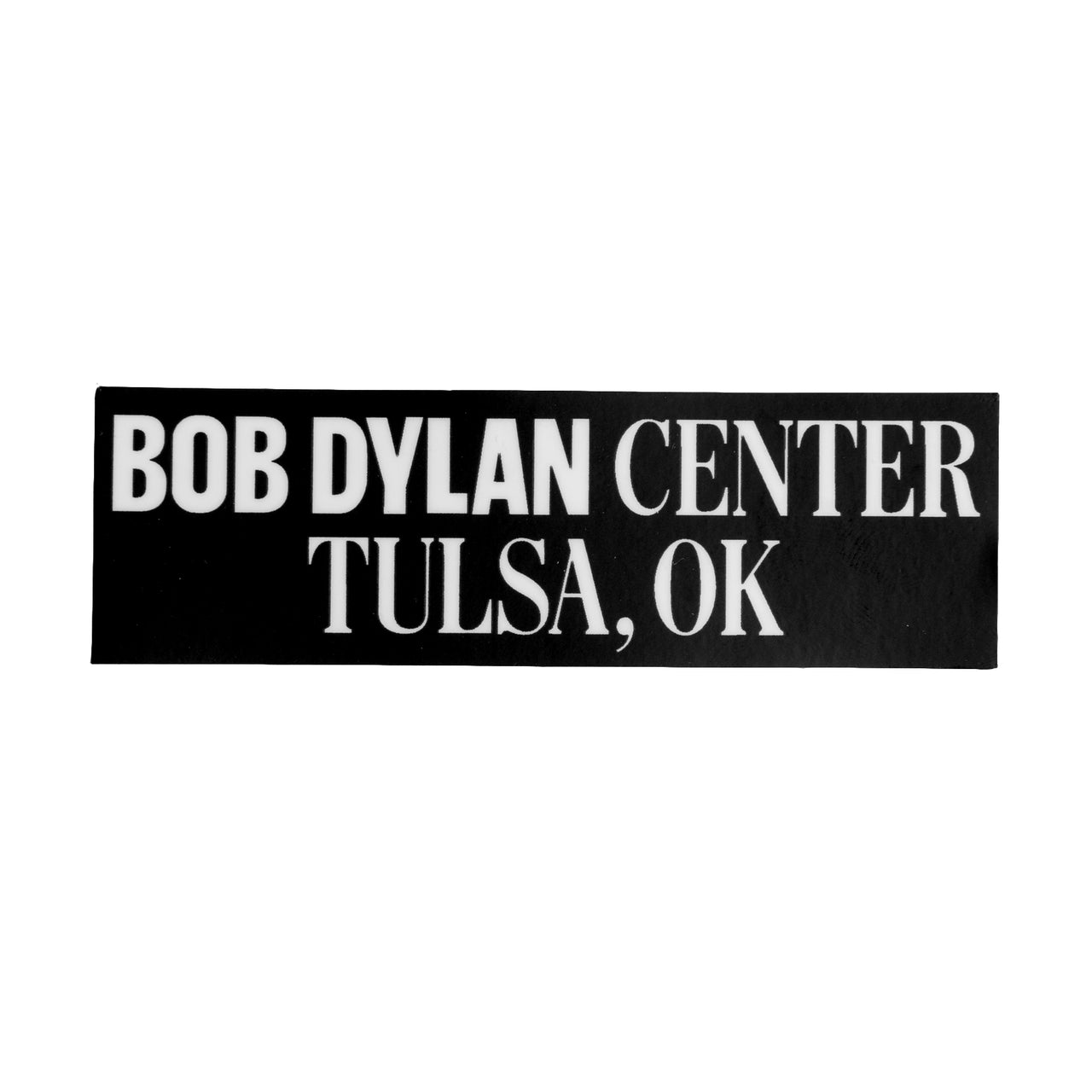 Bob Dylan Center® Logo Sticker