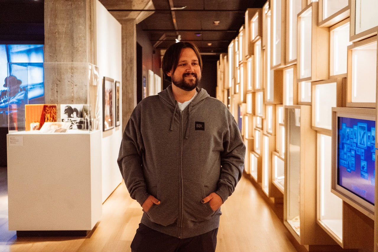 Bob Dylan Center® Logo Zip-Up Hoodie