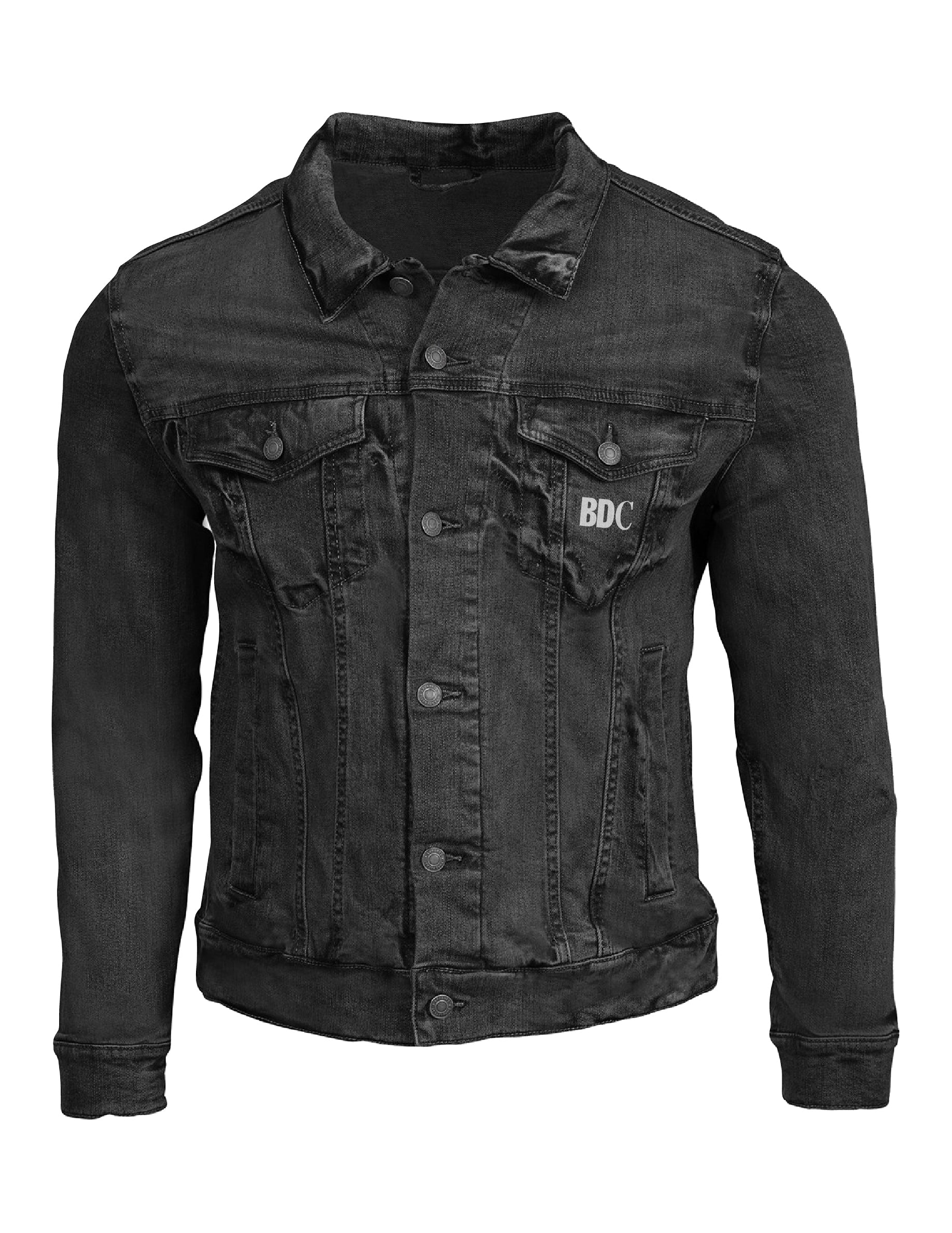 Wrangler Regular Fit Denim Jacket In Desert Black Wash, $73 | Asos |  Lookastic