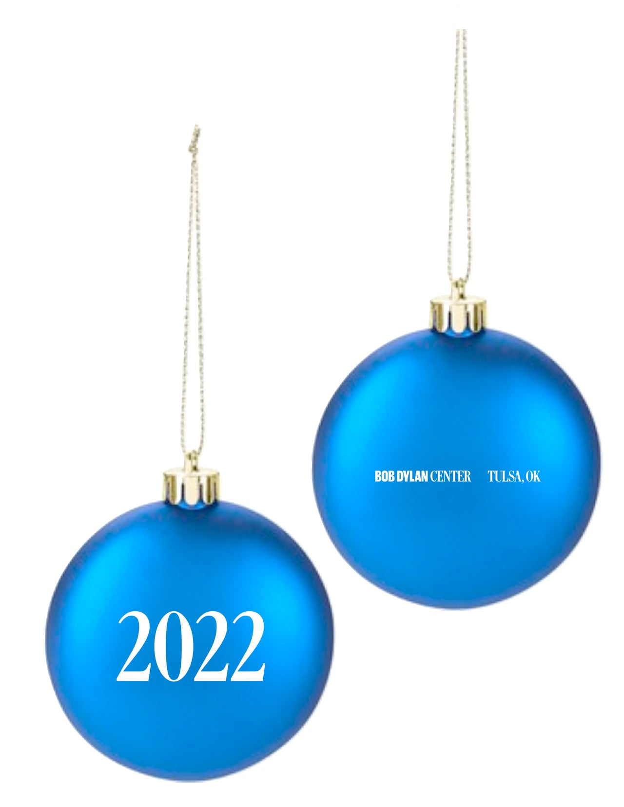 Bob Dylan Center Logo Ornament 2022